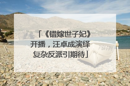 《错嫁世子妃》开播，汪卓成演绎复杂反派引期待