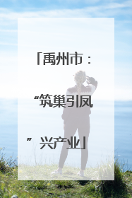禹州市：“筑巢引凤”兴产业