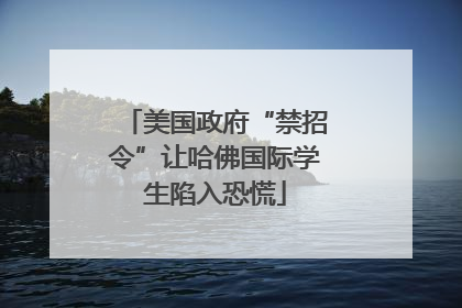 美国政府“禁招令”让哈佛国际学生陷入恐慌