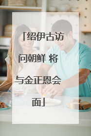 绍伊古访问朝鲜 将与金正恩会面