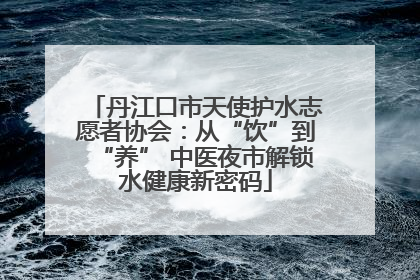 丹江口市天使护水志愿者协会：从“饮”到“养” 中医夜市解锁水健康新密码