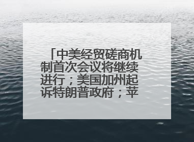 中美经贸磋商机制首次会议将继续进行；美国加州起诉特朗普政府；苹果WWDC：将面向开发者推出苹果智能模型；中办、国办发文，事关民生丨每经早参