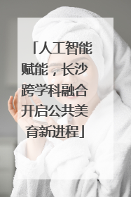 人工智能赋能，长沙跨学科融合开启公共美育新进程