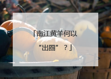 南江黄羊何以“出圈”？