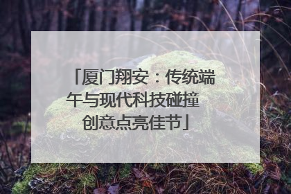 厦门翔安：传统端午与现代科技碰撞 创意点亮佳节