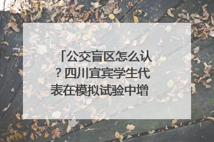 公交盲区怎么认？四川宜宾学生代表在模拟试验中增强乘车安全意识