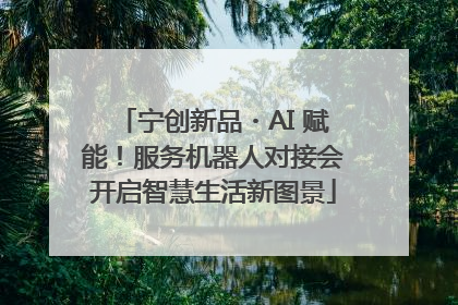 宁创新品・AI 赋能！服务机器人对接会开启智慧生活新图景