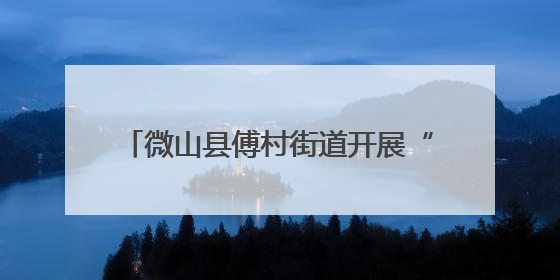 微山县傅村街道开展“音为有你 遇见美好”521主题音乐活动