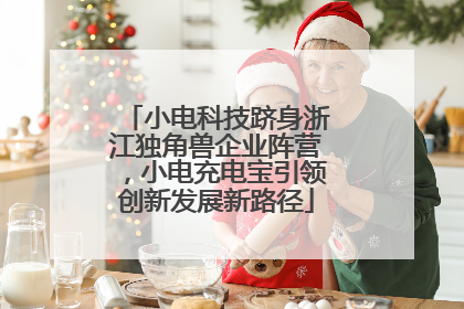 小电科技跻身浙江独角兽企业阵营，小电充电宝引领创新发展新路径