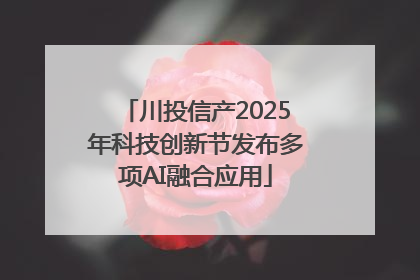 川投信产2025年科技创新节发布多项AI融合应用