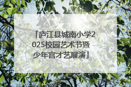 庐江县城南小学2025校园艺术节暨少年宫才艺展演