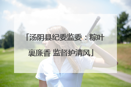 汤阴县纪委监委：粽叶裹廉香 监督护清风