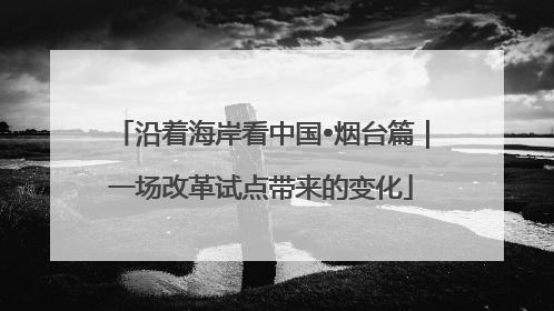 沿着海岸看中国•烟台篇｜一场改革试点带来的变化