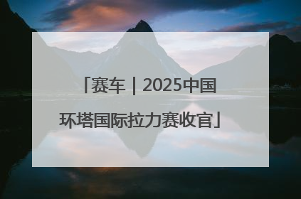 赛车｜2025中国环塔国际拉力赛收官