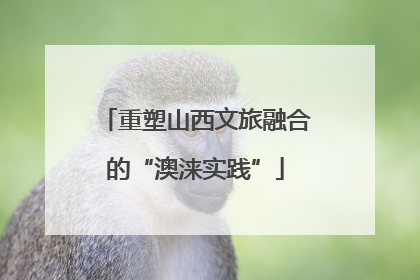 重塑山西文旅融合的“澳涞实践”
